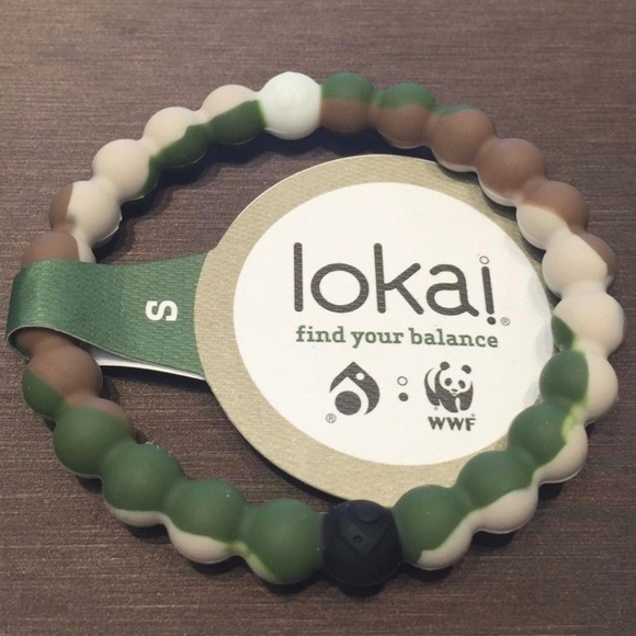 Lokai Jewelry Authentic Camo Lokai Bracelet For Wwf Size Small